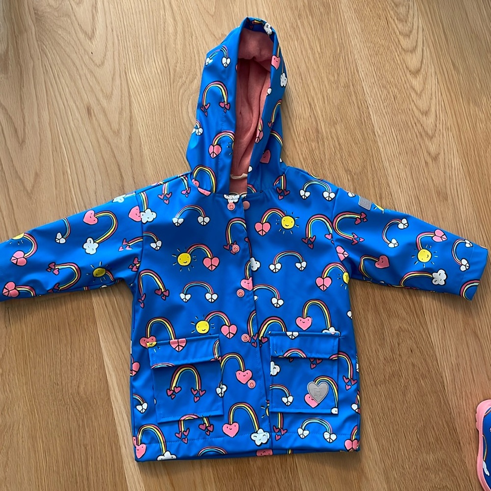 Girls Hatley Raincoat, 2t